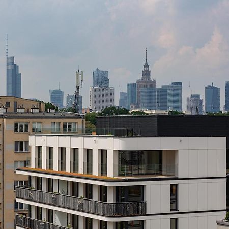 View Apartment Powisle Warschau Exterior foto