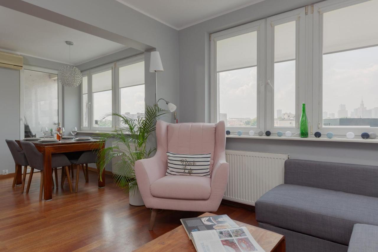 View Apartment Powisle Warschau Exterior foto