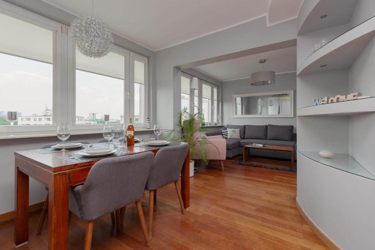 View Apartment Powisle Warschau Exterior foto